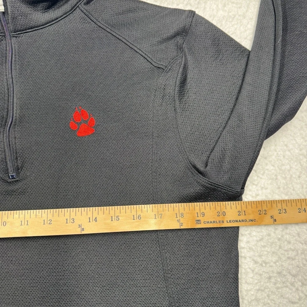 Nike Sport Cover Up Golf 1/4 Zip Pullover Black 400099-010 Men's Size M‎